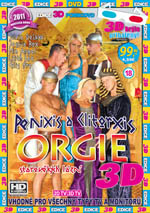 ORGIE starovkch lzn 3D + brle zdarma - DVD